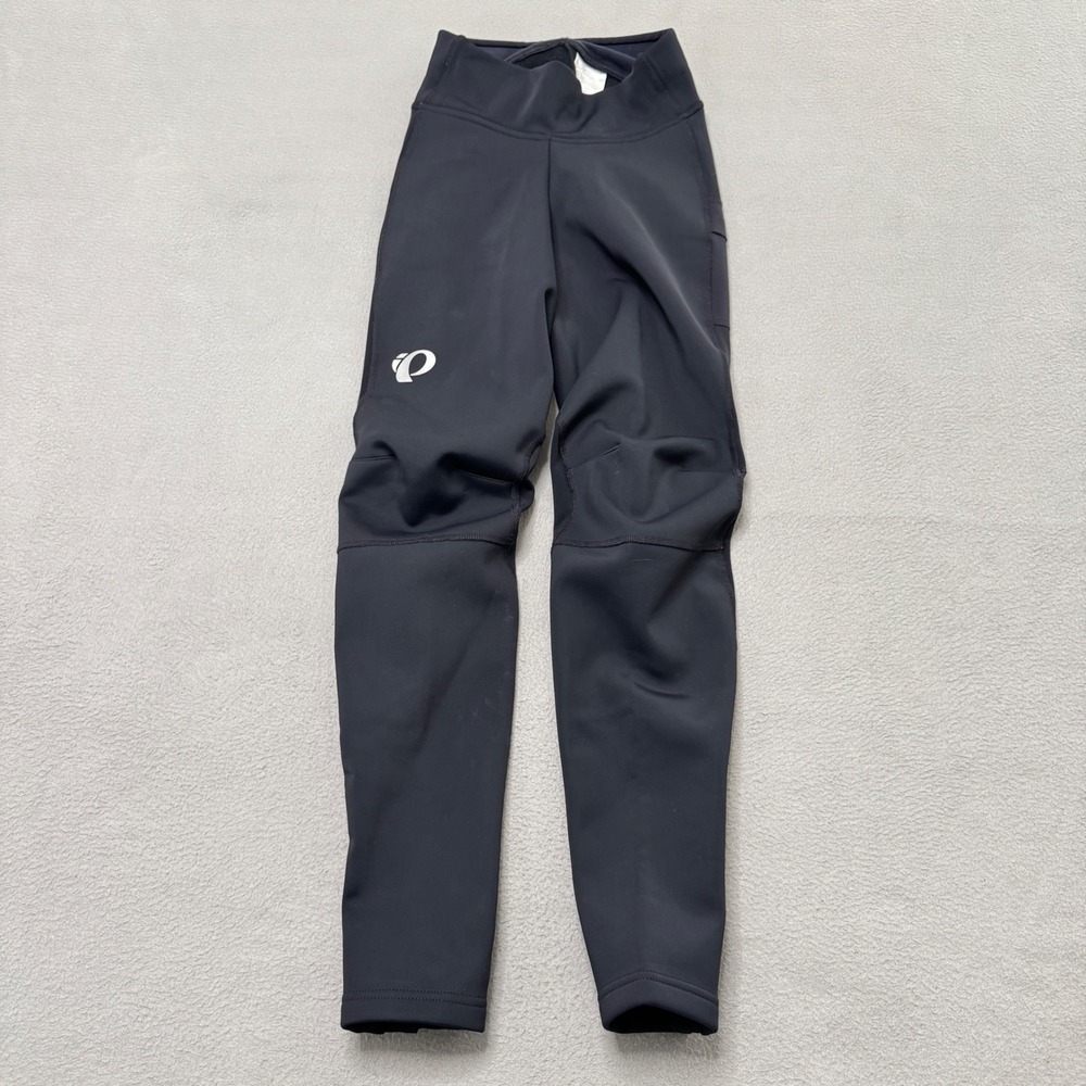 Pearl Izumi Elite Cycling Tights Womens S Black Fleece Lined Bike Pants
